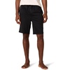 Amazon Essentials Men’s 9″ Knit Pajama Shorts with Elastic Waist and Drawstring, Loungewear (Available in Big & Tall)(Black)
