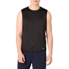 Amazon Essentials Men’s Active Quick Dry Moisture-Wicking Tech Stretch Lightweight Sleeveless Muscle Shirt(Black – Original)