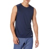 Amazon Essentials Men’s Active Quick Dry Moisture-Wicking Tech Stretch Lightweight Sleeveless Muscle Shirt(Dark Blue)