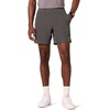Amazon Essentials Men’s Athletic Running Training Shorts, Performance Stretch Woven Workout Shorts, 7“(Charcoal Heather)