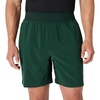 Amazon Essentials Men’s Athletic Running Training Shorts, Performance Stretch Woven Workout Shorts, 7“(Dark Green)
