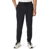 Amazon Essentials Men’s Athletic Soft Performance Lightweight Gym Workout Tapered Track Jogger Sweatpants(Space Dye Black)