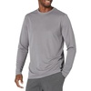 Amazon Essentials Men’s Long Sleeve Moisture Wicking Performance Tech Workout Crew Neck T-Shirt(Medium Grey)