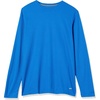 Amazon Essentials Men’s Long Sleeve Moisture Wicking Performance Tech Workout Crew Neck T-Shirt(Royal Blue)