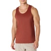 Amazon Essentials Men’s Quick Dry Tech Stretch Active Sleeveless Gym Tank Top Workout Shirt(Rich Chestnut Brown)