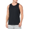 Amazon Essentials Men’s Regular-Fit Sleeveless Tank Tops(Black)