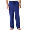 Amazon Essentials Men’s Relaxed-Fit Lightweight Cotton Knit Lounge Pajama Pants(Blue)