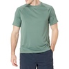 Amazon Essentials Men’s Slim-Fit Short-Sleeve Quick-Dry UPF 50 Swim Tee, Breathable Stretchable Fabric, Raglan Seams(Green)