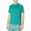 Amazon Essentials Men’s Slim-Fit Short-Sleeve Quick-Dry UPF 50 Swim Tee, Breathable Stretchable Fabric, Raglan Seams(Teal Green)