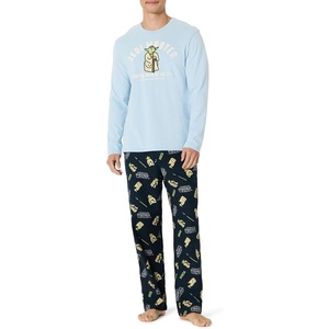 Amazon Essentials Disney | Marvel | Star Wars Men’s Flannel Pajama Sleep Sets(Jedi Master)