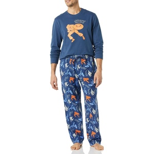 Amazon Essentials Disney | Marvel | Star Wars Men’s Flannel Pajama Sleep Sets(Marvel Captain America)