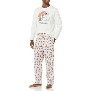 Amazon Essentials Disney | Marvel | Star Wars Men’s Flannel Pajama Sleep Sets(Star Wars Mando Winter)