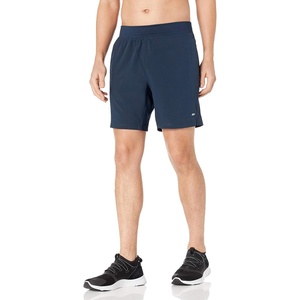Amazon Essentials Men’s Athletic Running Training Shorts, Performance Stretch Woven Workout Shorts, 7“(Navy – Original)