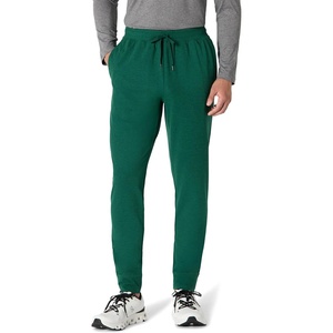 Amazon Essentials Men’s Athletic Soft Performance Lightweight Gym Workout Tapered Track Jogger Sweatpants(Space Dye Green)