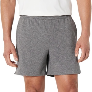 Amazon Essentials Men’s Supersoft Performance 6″ Relaxed-Fit Athletic Shorts(Space Dye Grey)