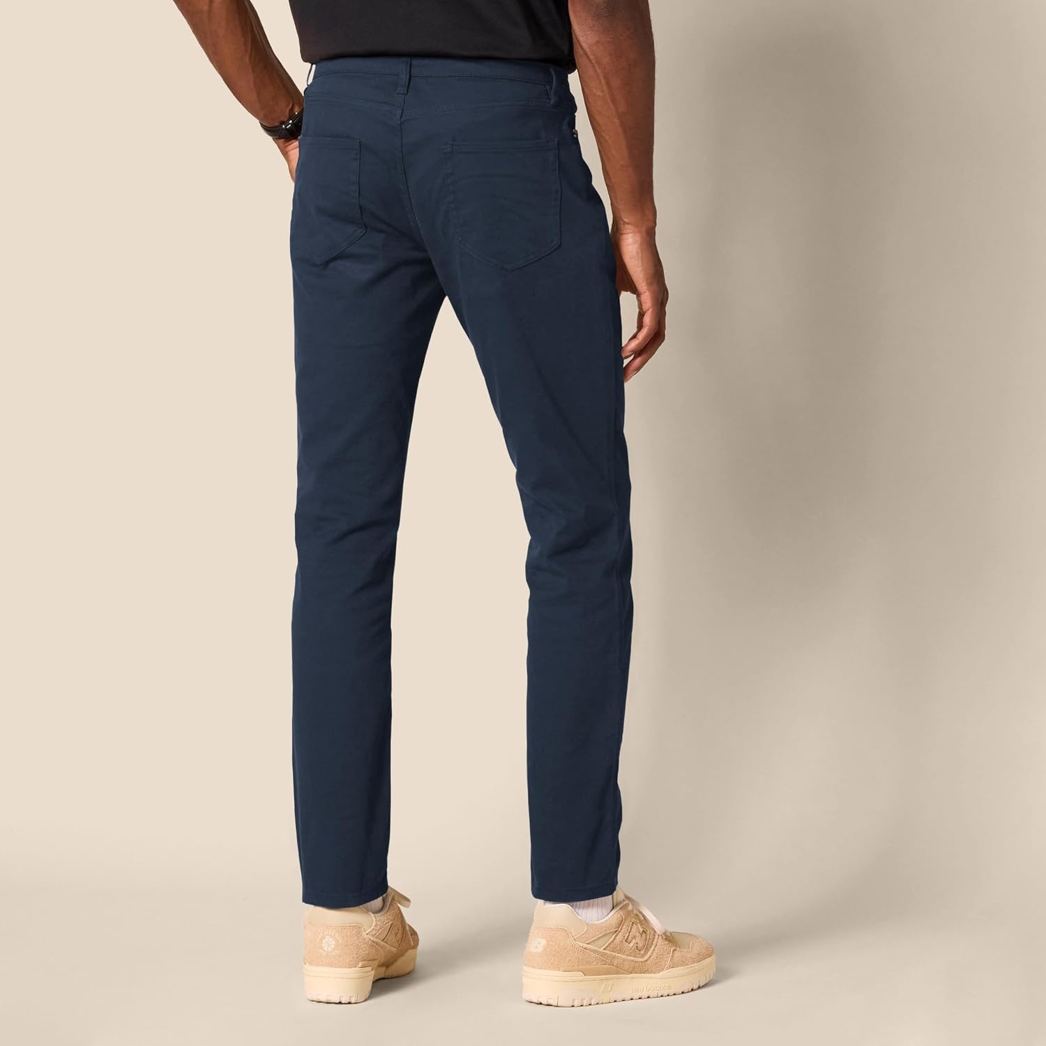 image:imageAmazon Essentials Mens 5Pocket Stretch Twill Casual PantsNavy