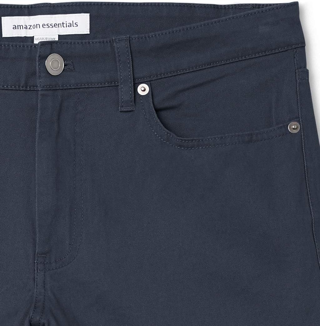 image:imageAmazon Essentials Mens 5Pocket Stretch Twill Casual PantsNavy