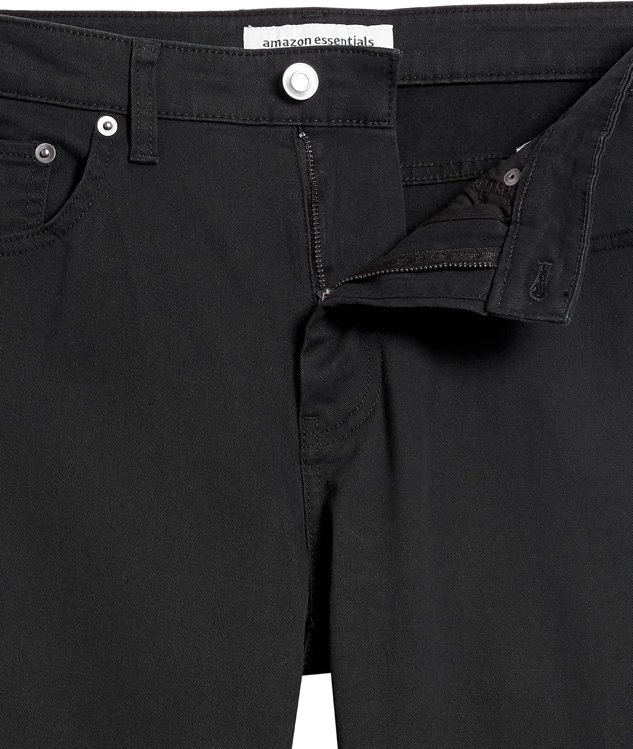 image:imageAmazon Essentials Mens 5Pocket Stretch Twill PantsAsphalt