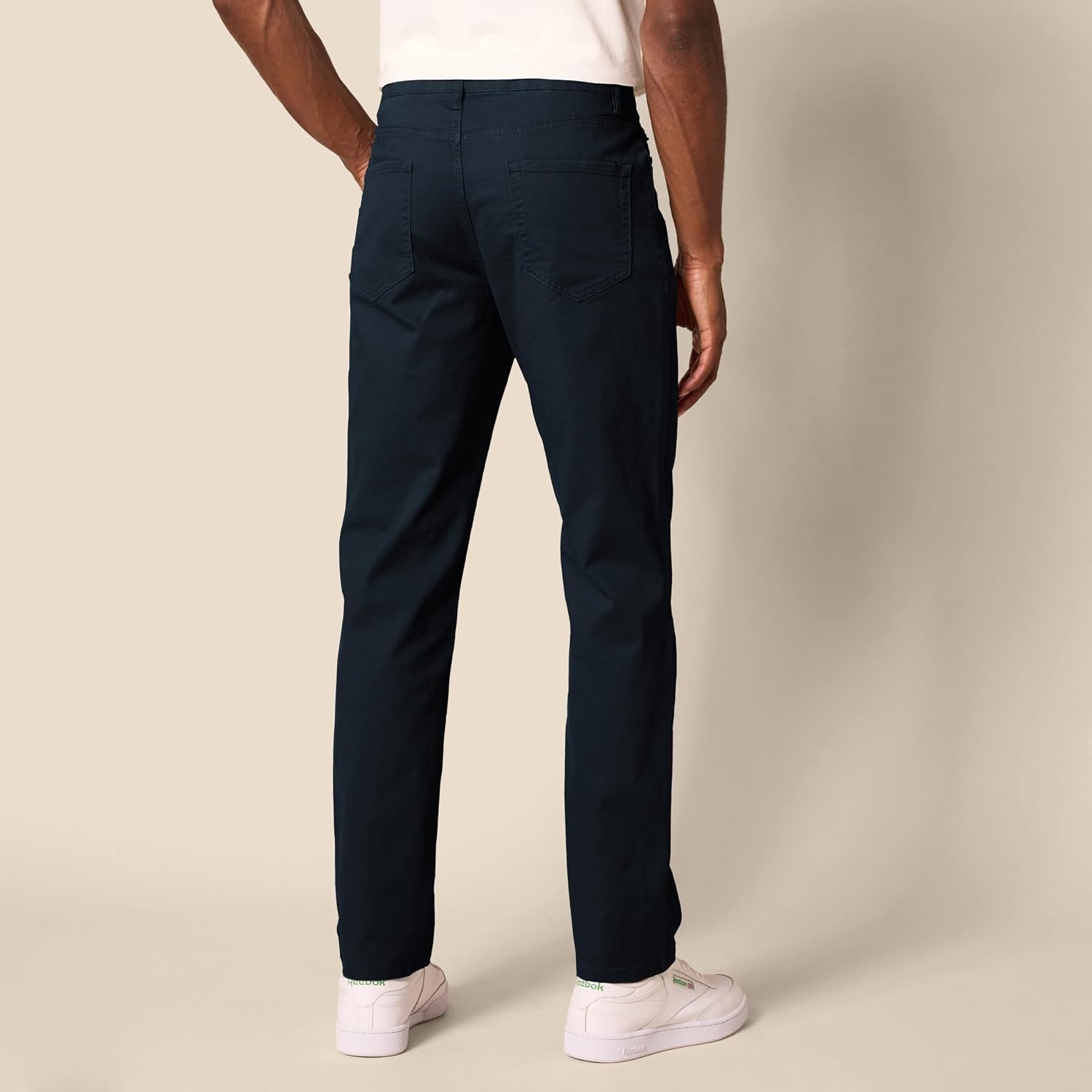 image:imageAmazon Essentials Mens 5Pocket Stretch Twill PantsBlack