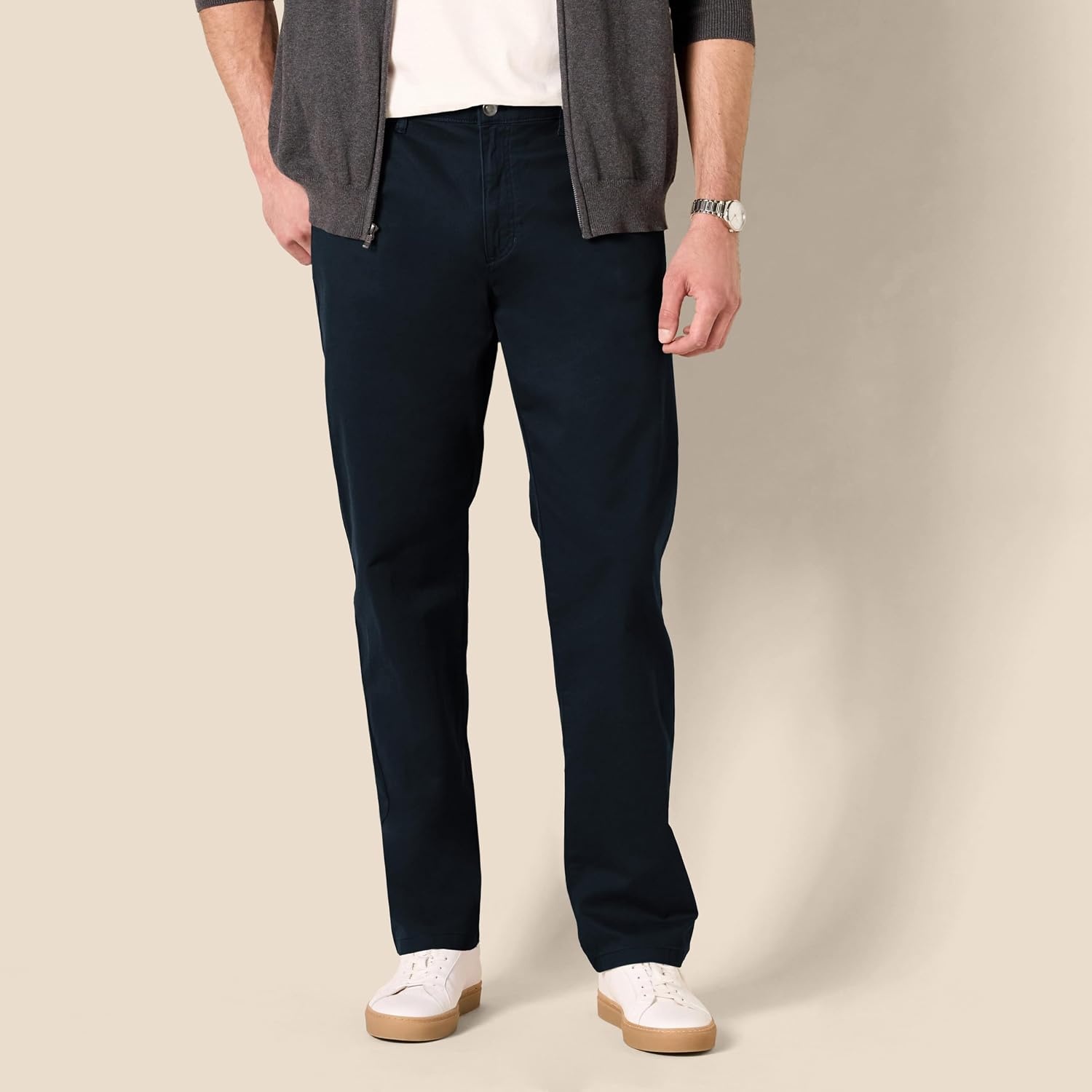 image:imageAmazon Essentials Mens 5Pocket Stretch Twill PantsBlack