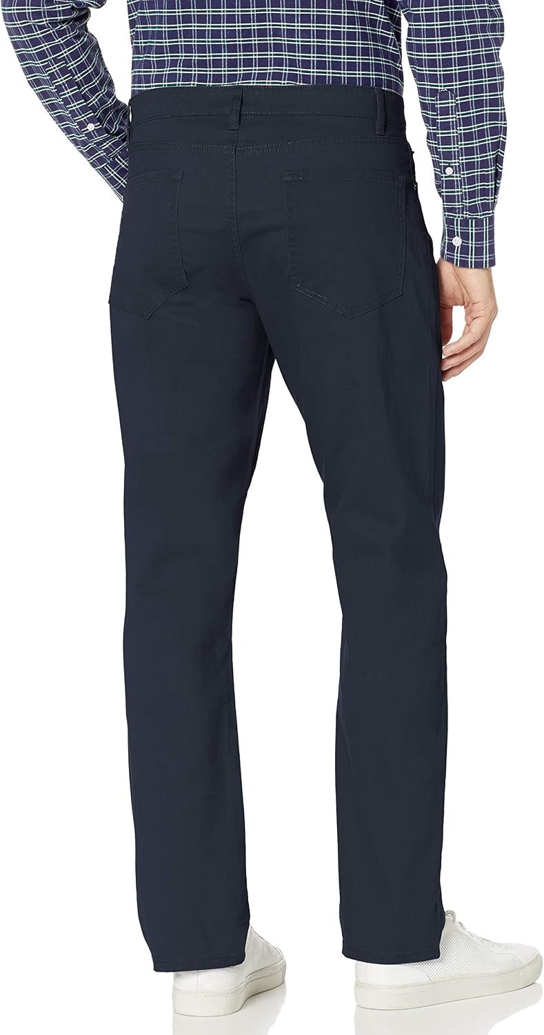 image:imageAmazon Essentials Mens 5Pocket Stretch Twill PantsNavy