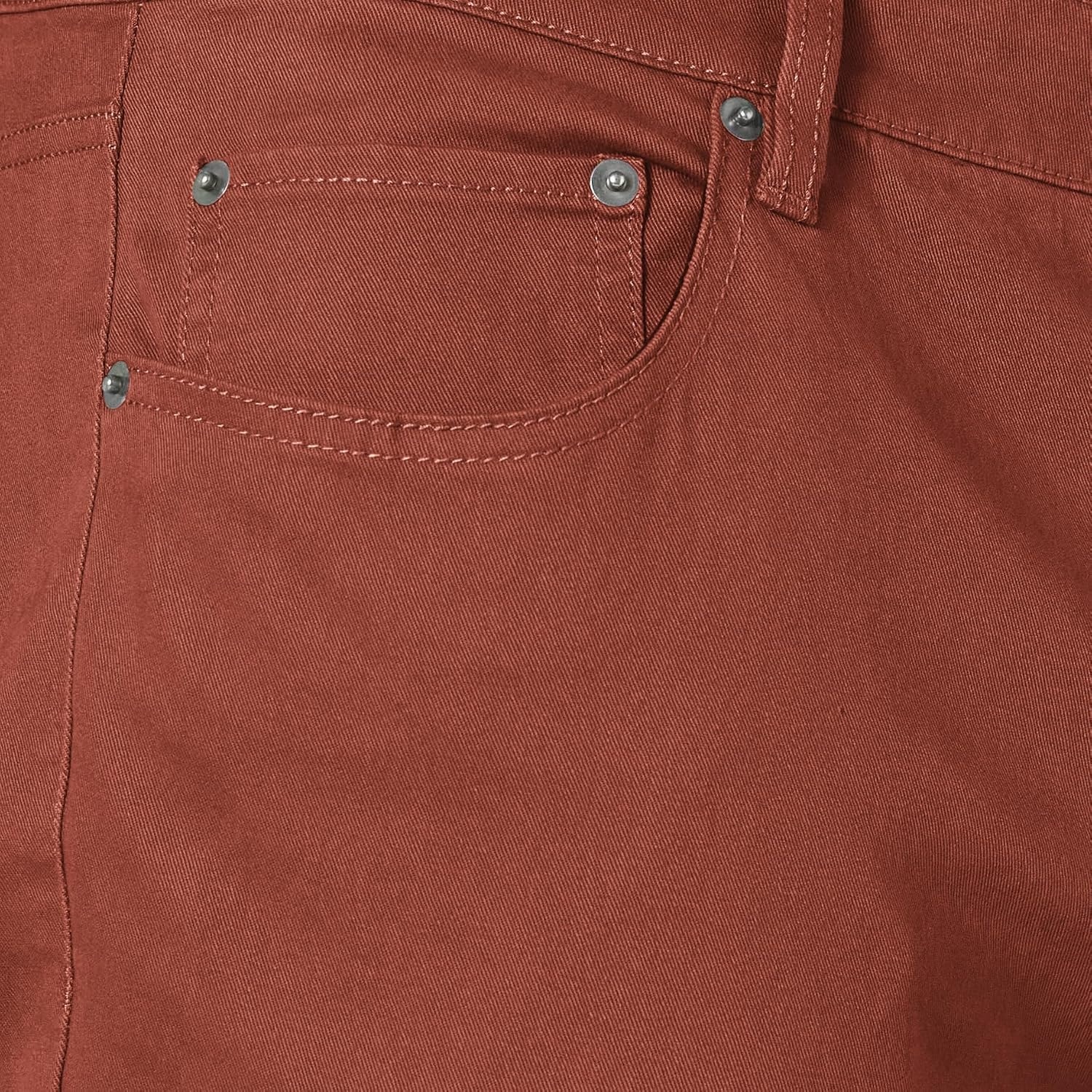image:imageAmazon Essentials Mens 5Pocket Stretch Twill PantsRust