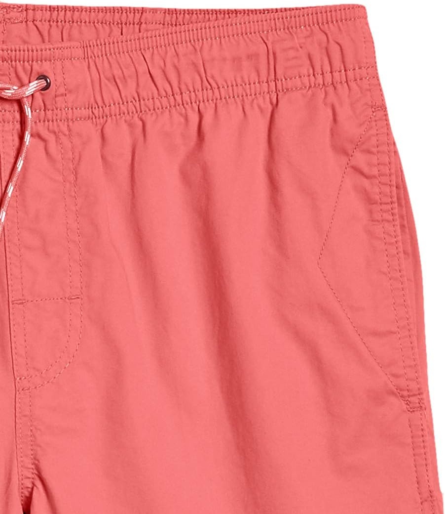 image:imageAmazon Essentials Mens 6 Inseam Regular Fit Drawstring Shorts with Elastic Waist and PocketsCoral
