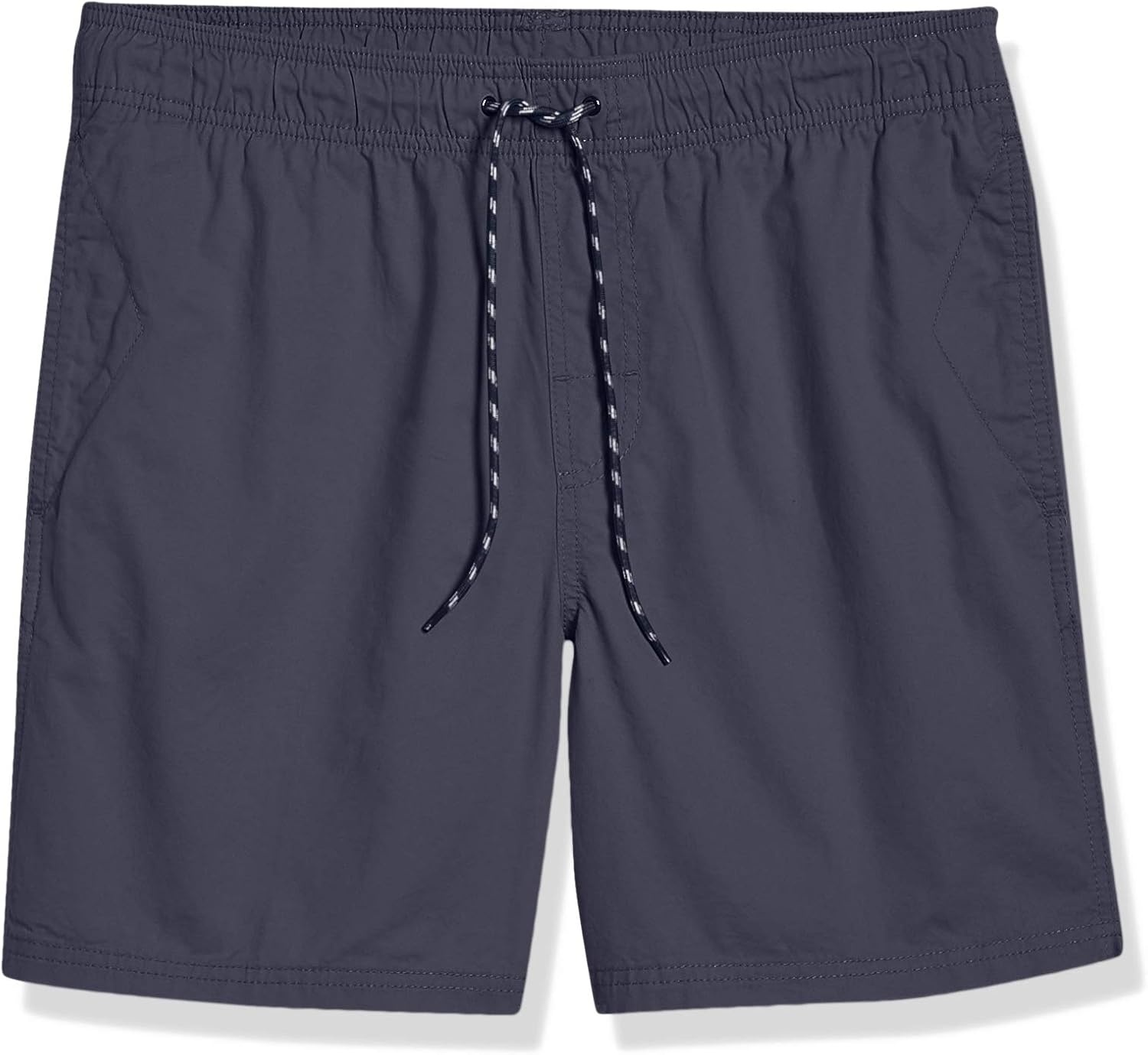image:imageAmazon Essentials Mens 6 Inseam Regular Fit Drawstring Shorts with Elastic Waist and PocketsNavy