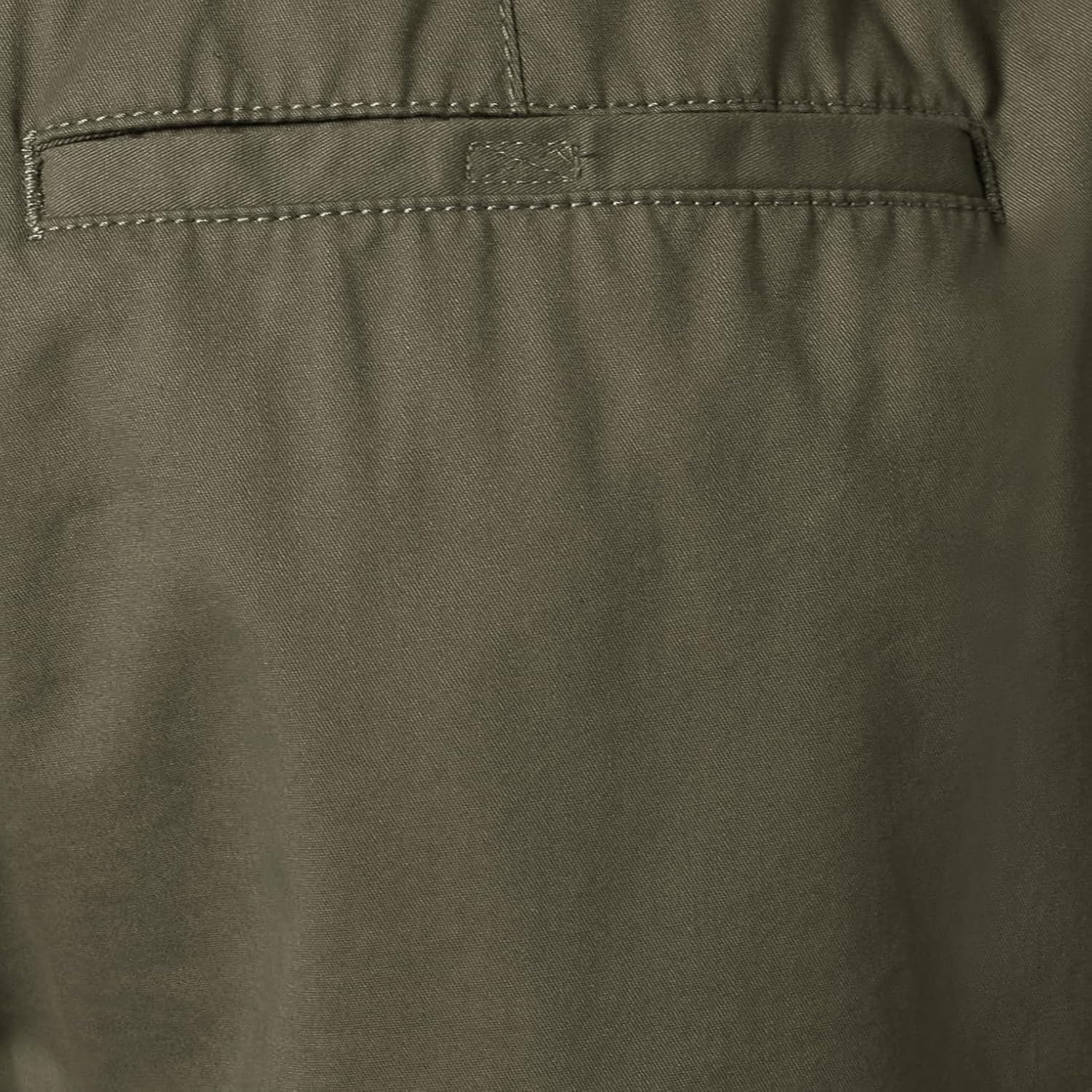 image:imageAmazon Essentials Mens 8 Inseam RelaxedFit Cotton Drawstring PullOn Walk Shorts SummerWeightDark Olive