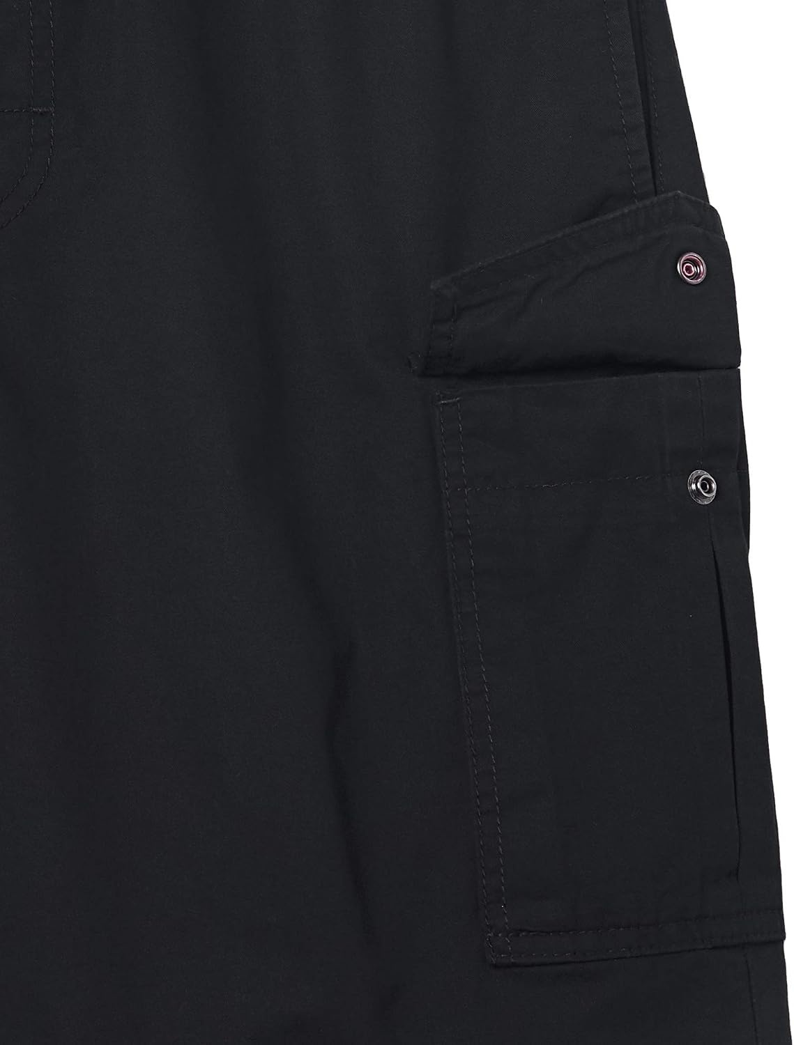 image:imageAmazon Essentials Mens 9 Elastic Waist Cargo ShortsBlack