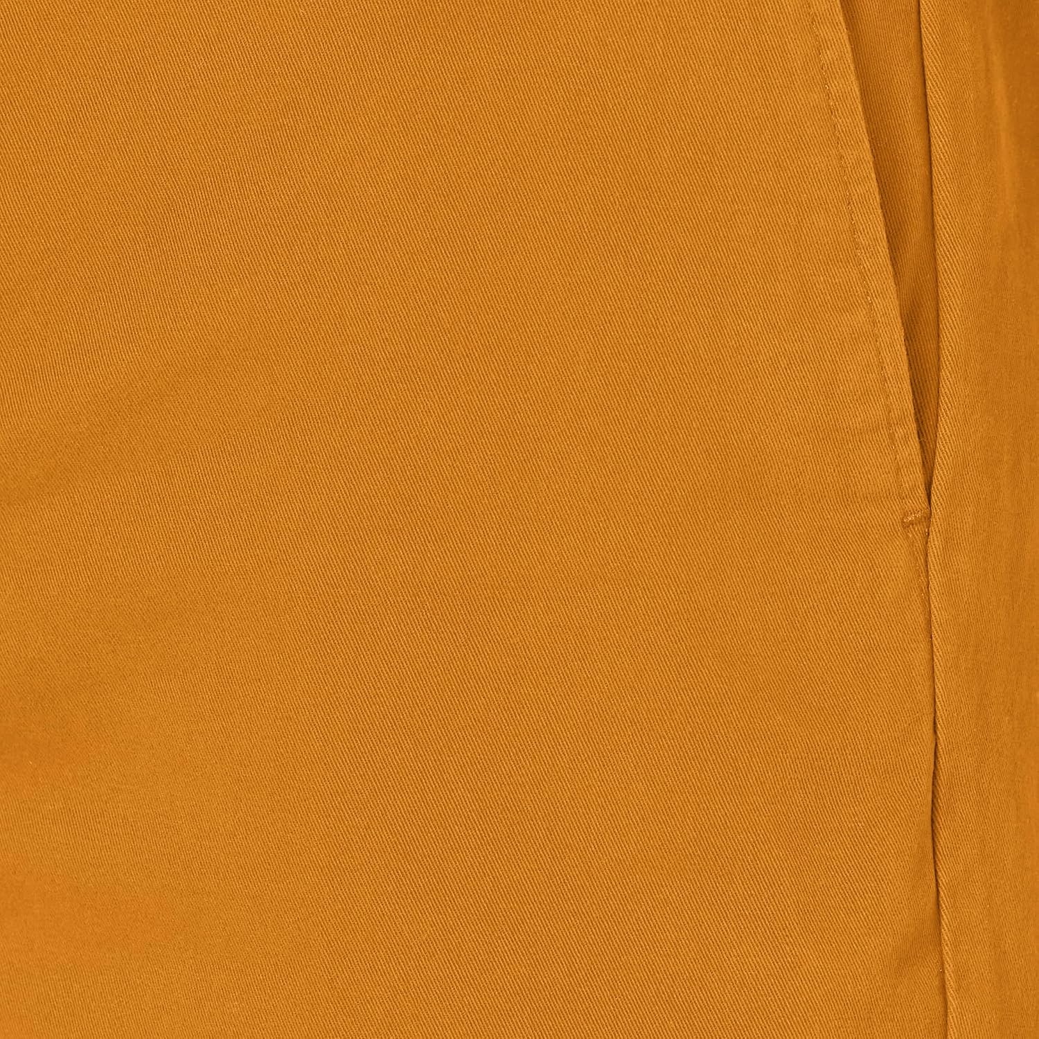 image:imageAmazon Essentials Mens ClassicFit 9 Cotton Twill Chino Shorts with ButtonThrough PocketsNutmeg