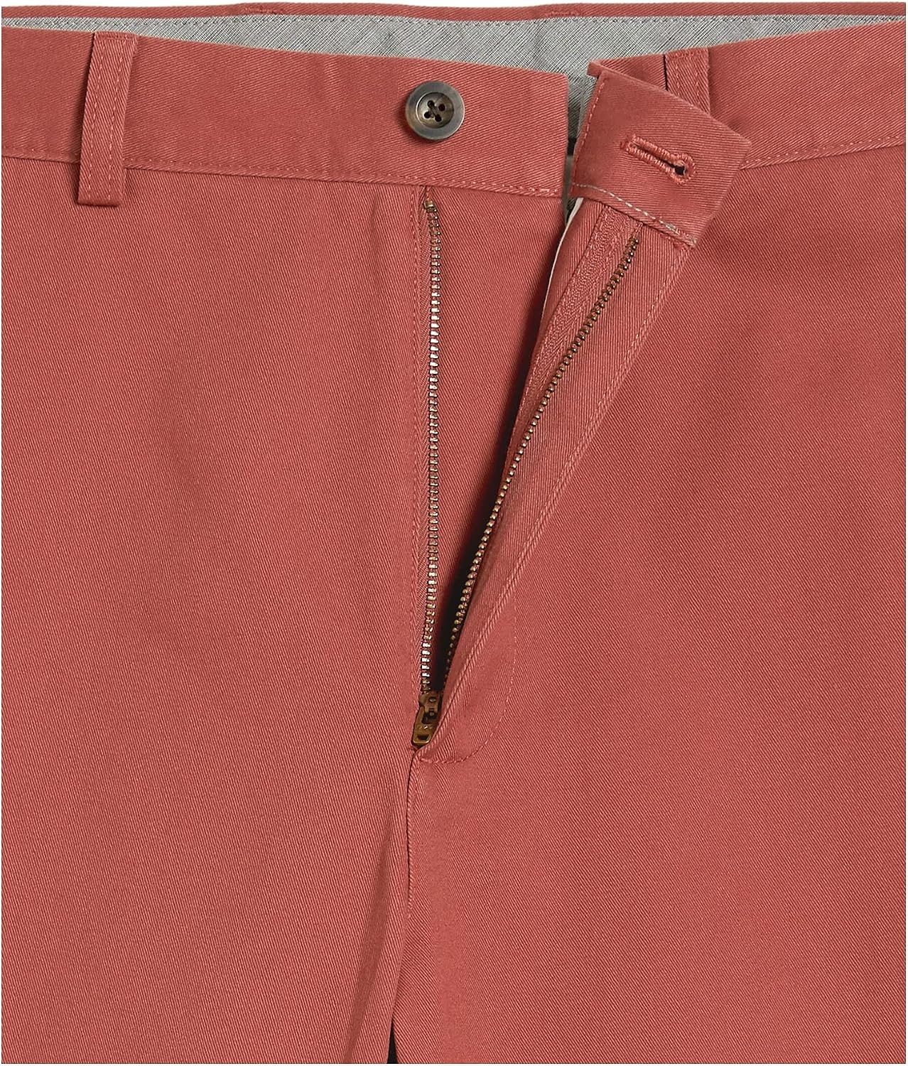 image:imageAmazon Essentials Mens ClassicFit 9 Cotton Twill Chino Shorts with ButtonThrough PocketsRust