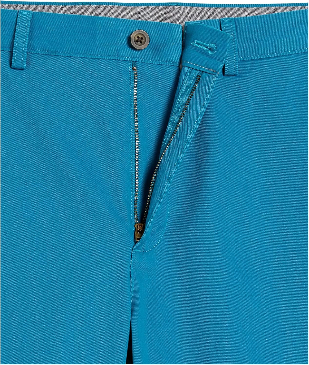 image:imageAmazon Essentials Mens ClassicFit 9 Cotton Twill Chino Shorts with ButtonThrough PocketsTeal