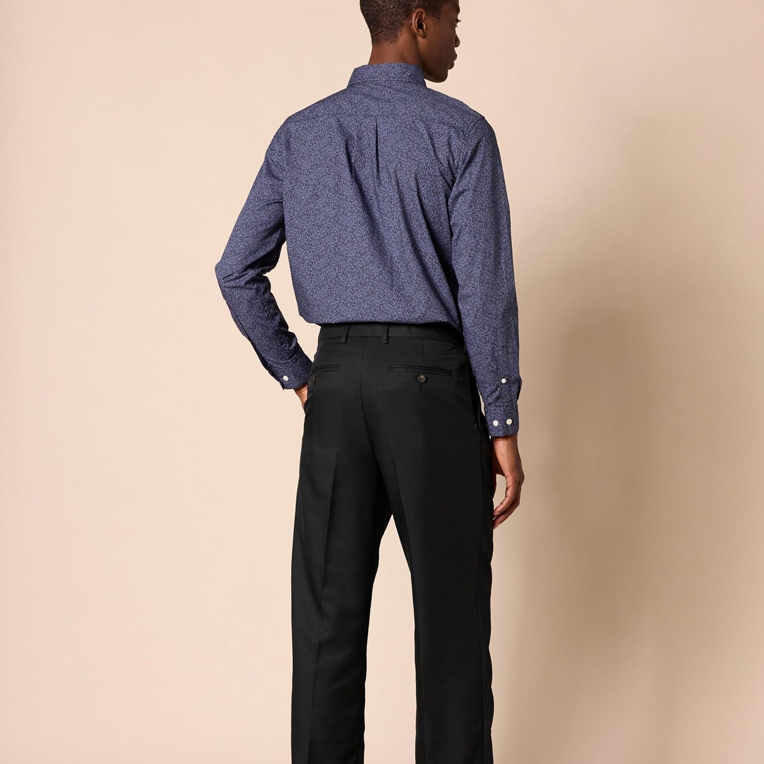 image:imageAmazon Essentials Mens ClassicFit Pleated Dress Pants Available in Big amp TallBlack