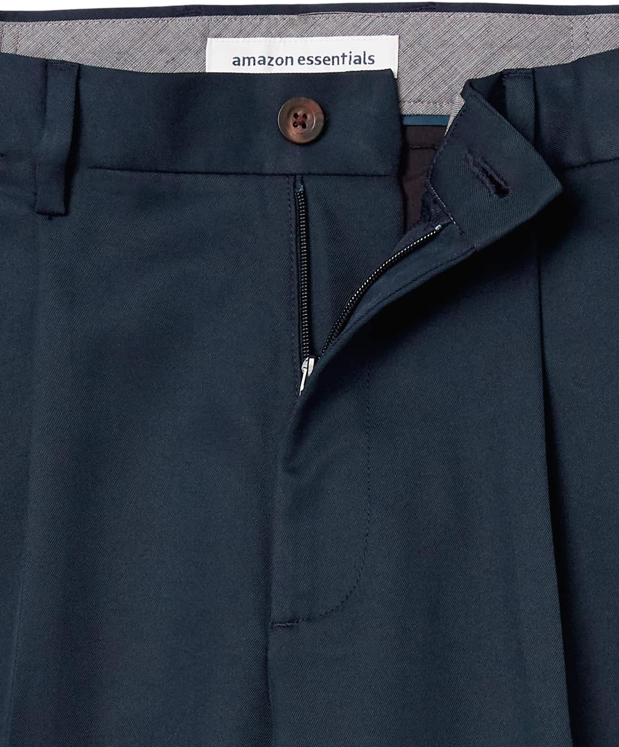 image:imageAmazon Essentials Mens ClassicFit Pleated Dress Pants Available in Big amp TallNavy