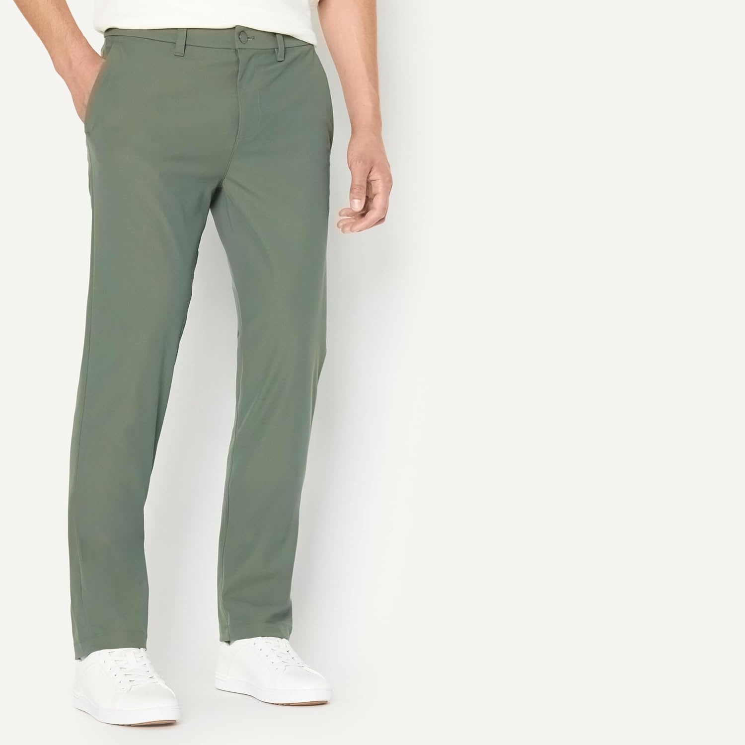 image:imageAmazon Essentials Mens Commuter PantsDark Green