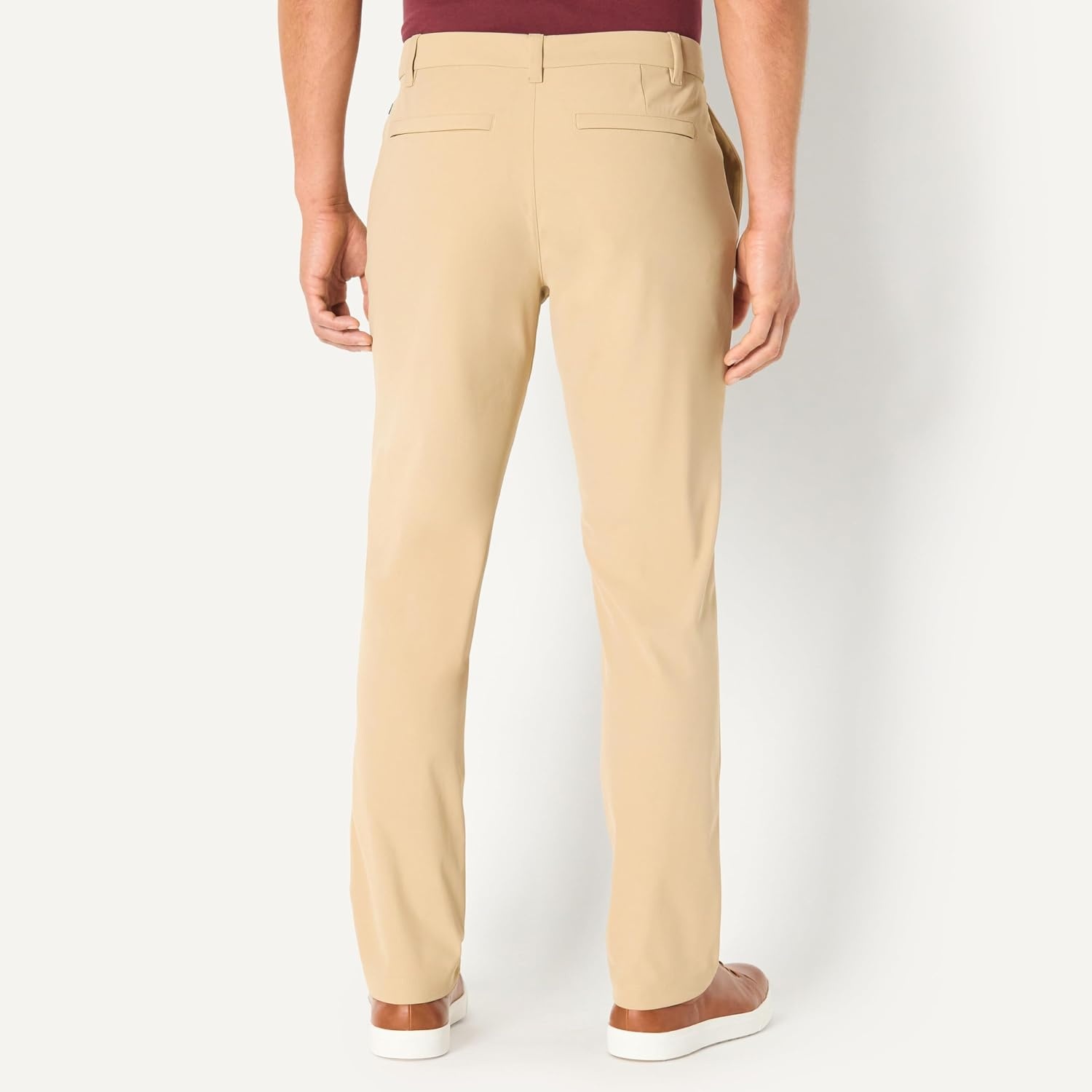 image:imageAmazon Essentials Mens Commuter PantsKhaki Tan