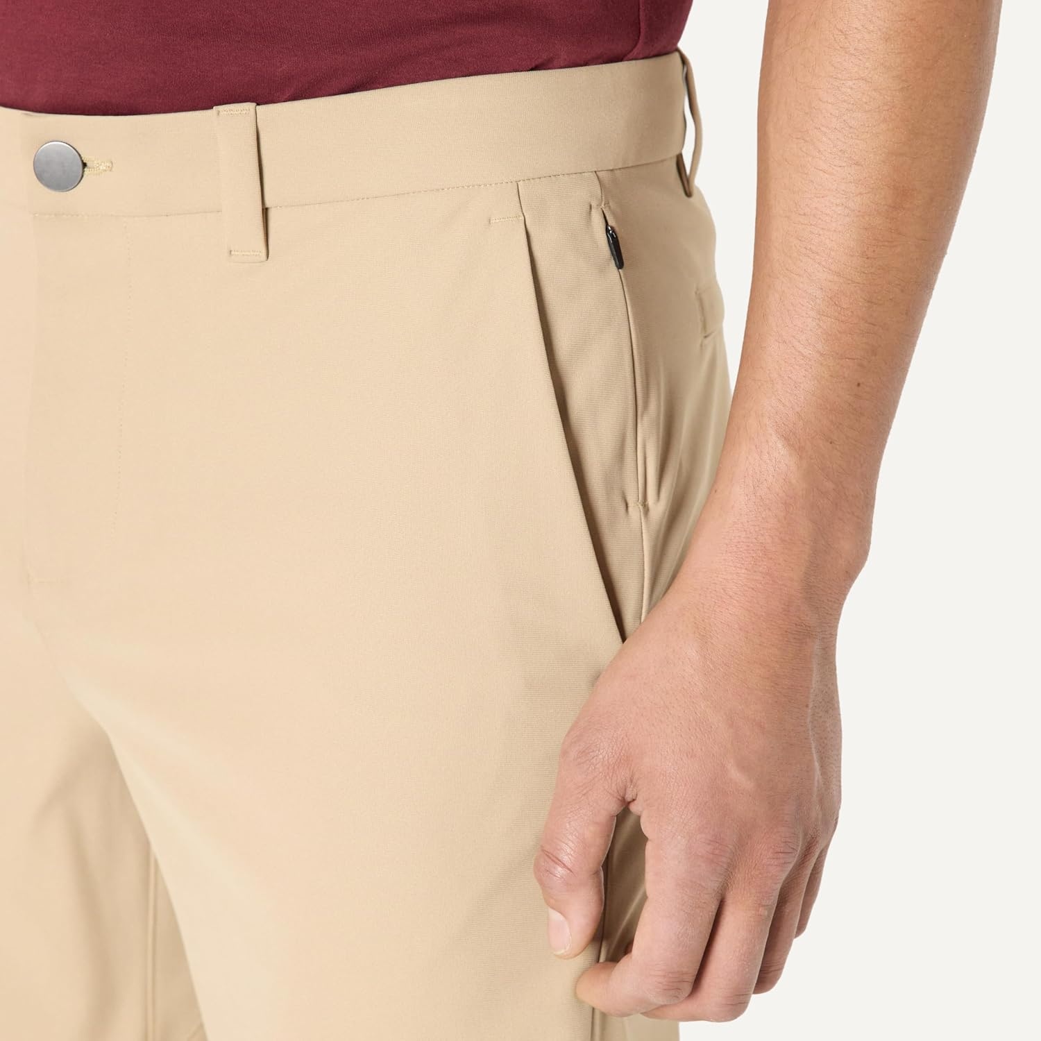 image:imageAmazon Essentials Mens Commuter PantsKhaki Tan