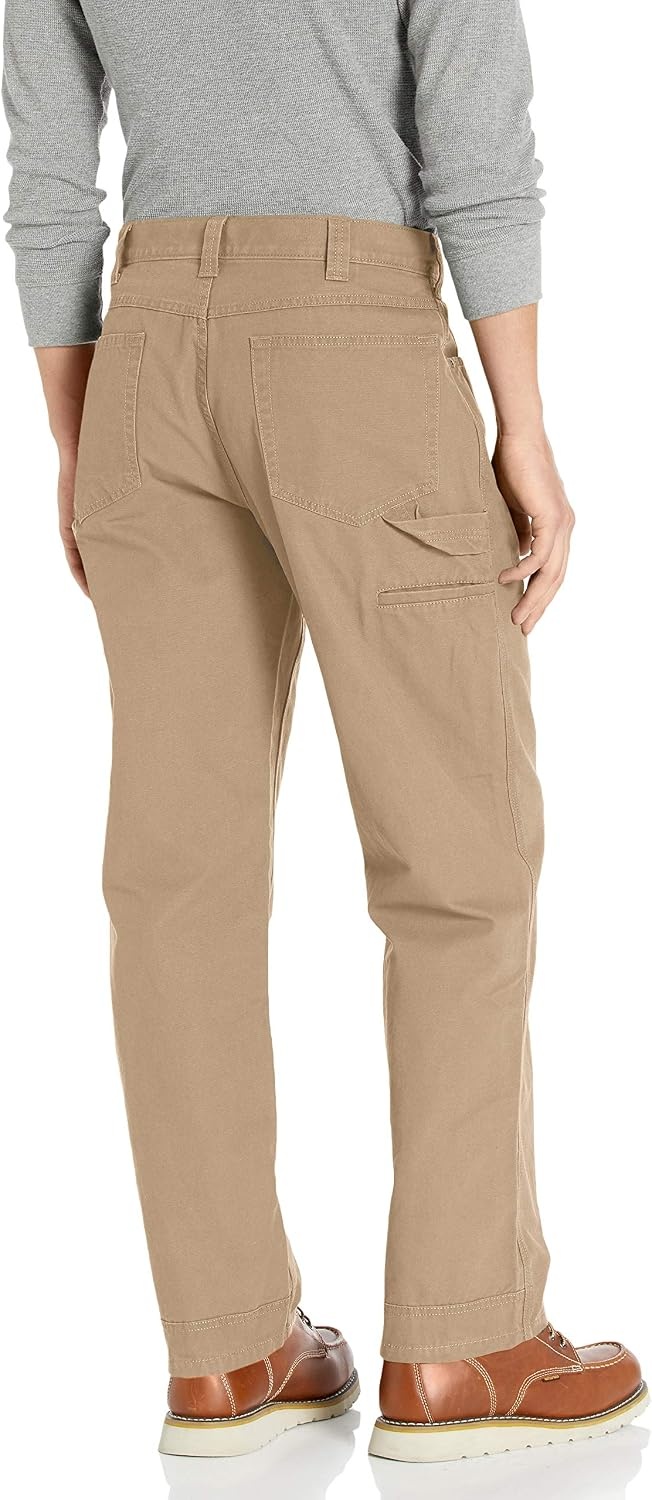 image:imageAmazon Essentials Mens RelaxedFit Carpenter Utility Pants with Tool Pockets Discontinued ColorsKhaki