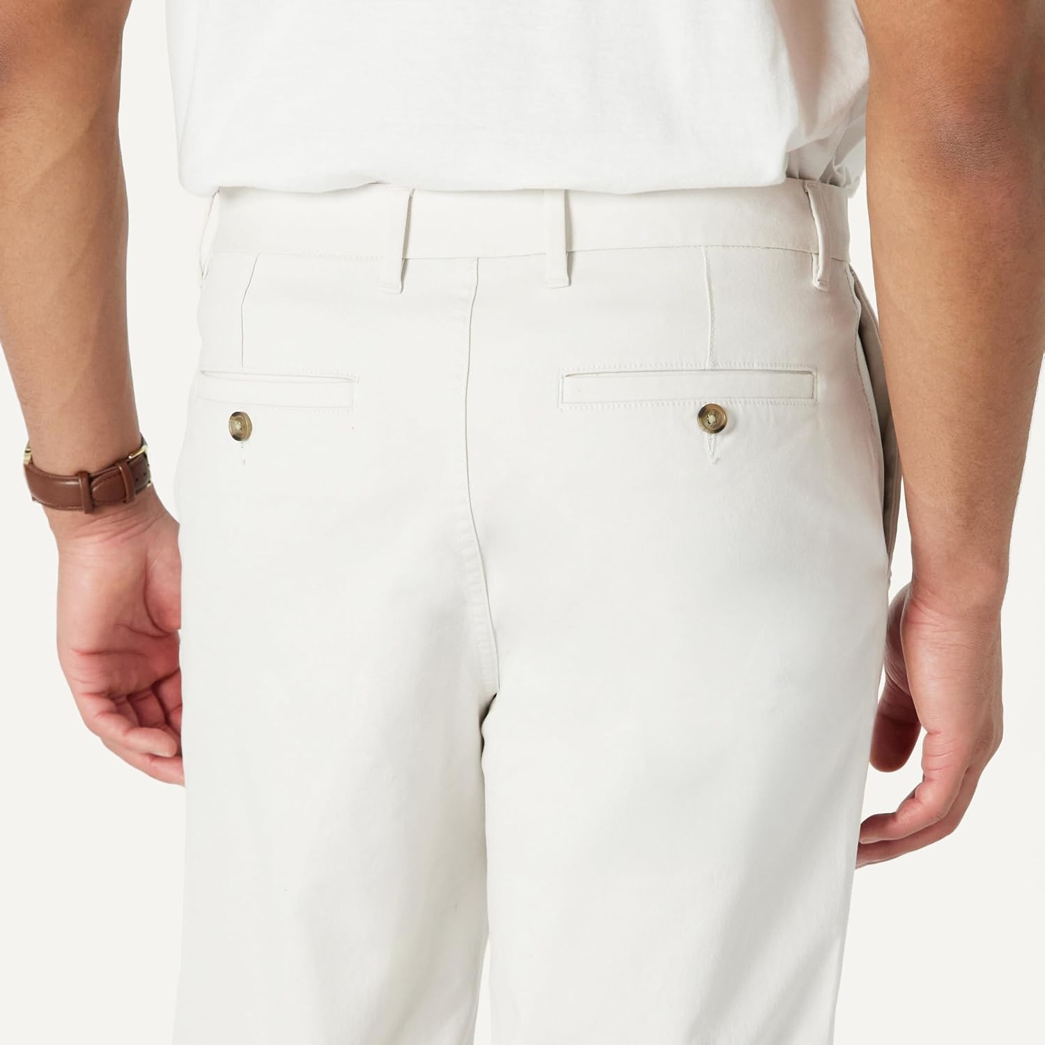 image:imageAmazon Essentials Mens RelaxedFit Cotton Chino PantStone