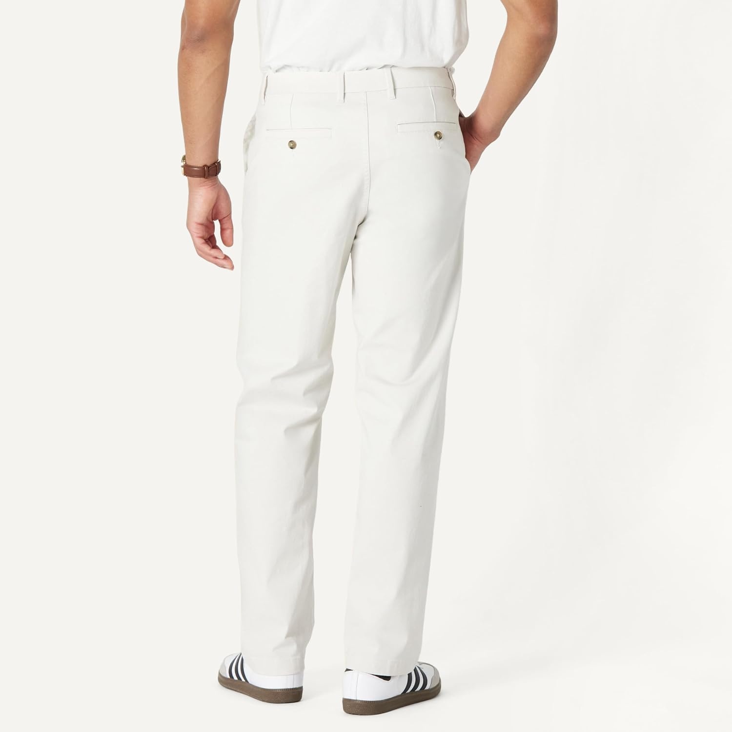 image:imageAmazon Essentials Mens RelaxedFit Cotton Chino PantStone