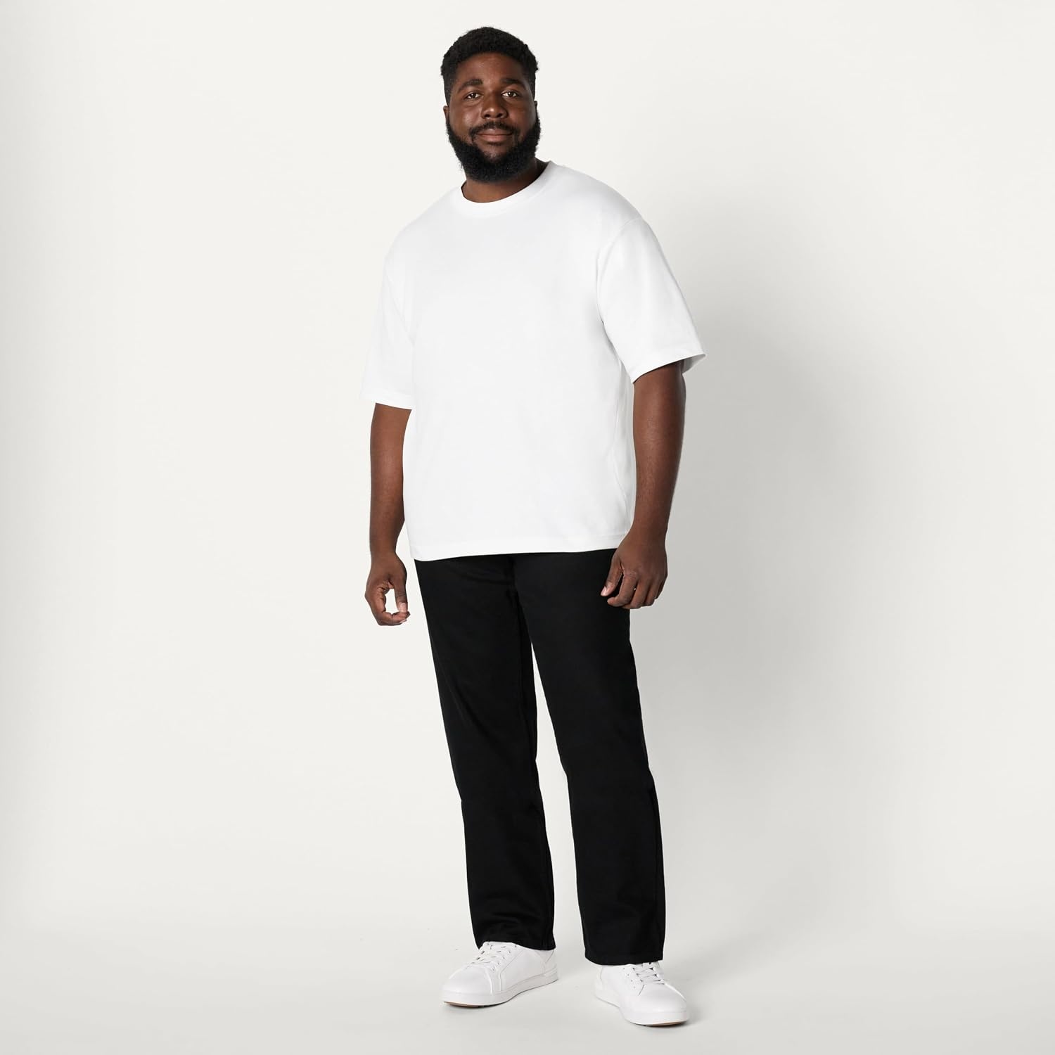 image:imageAmazon Essentials Mens RelaxedFit JeansBlack