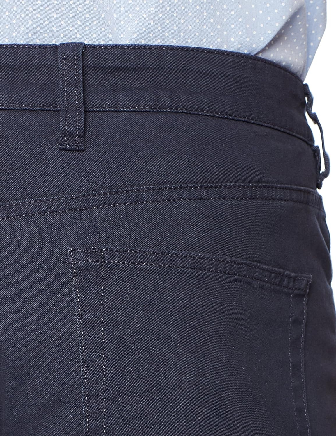 image:imageAmazon Essentials Mens SkinnyFit 5Pocket Stretch Twill Chino PantsNavy