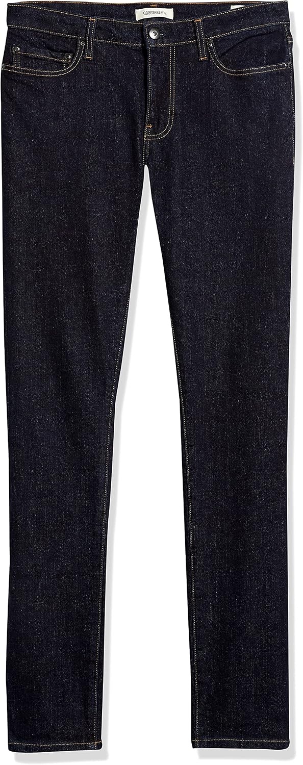 image:imageAmazon Essentials Mens SkinnyFit Comfort Stretch Denim Jeans Discontinued ColorsDark Denim