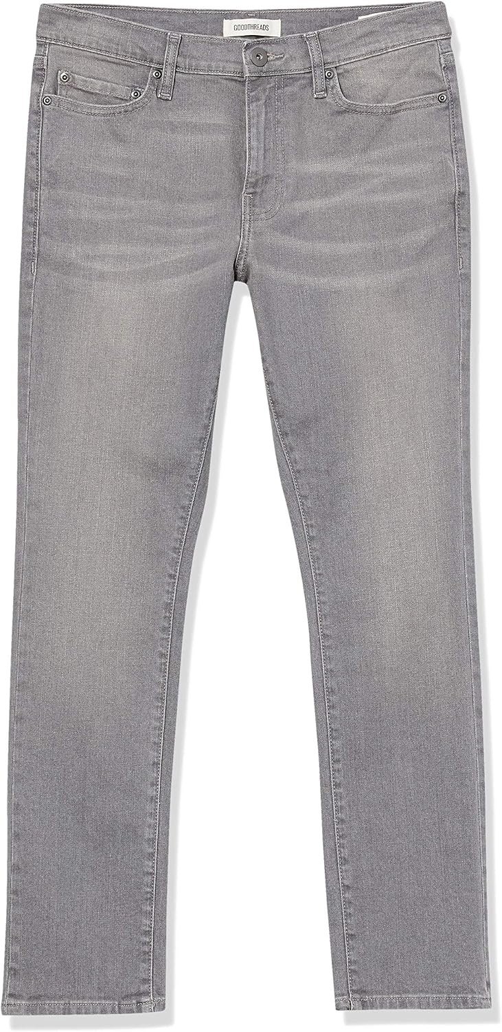 image:imageAmazon Essentials Mens SkinnyFit Comfort Stretch Denim Jeans Discontinued ColorsGrey