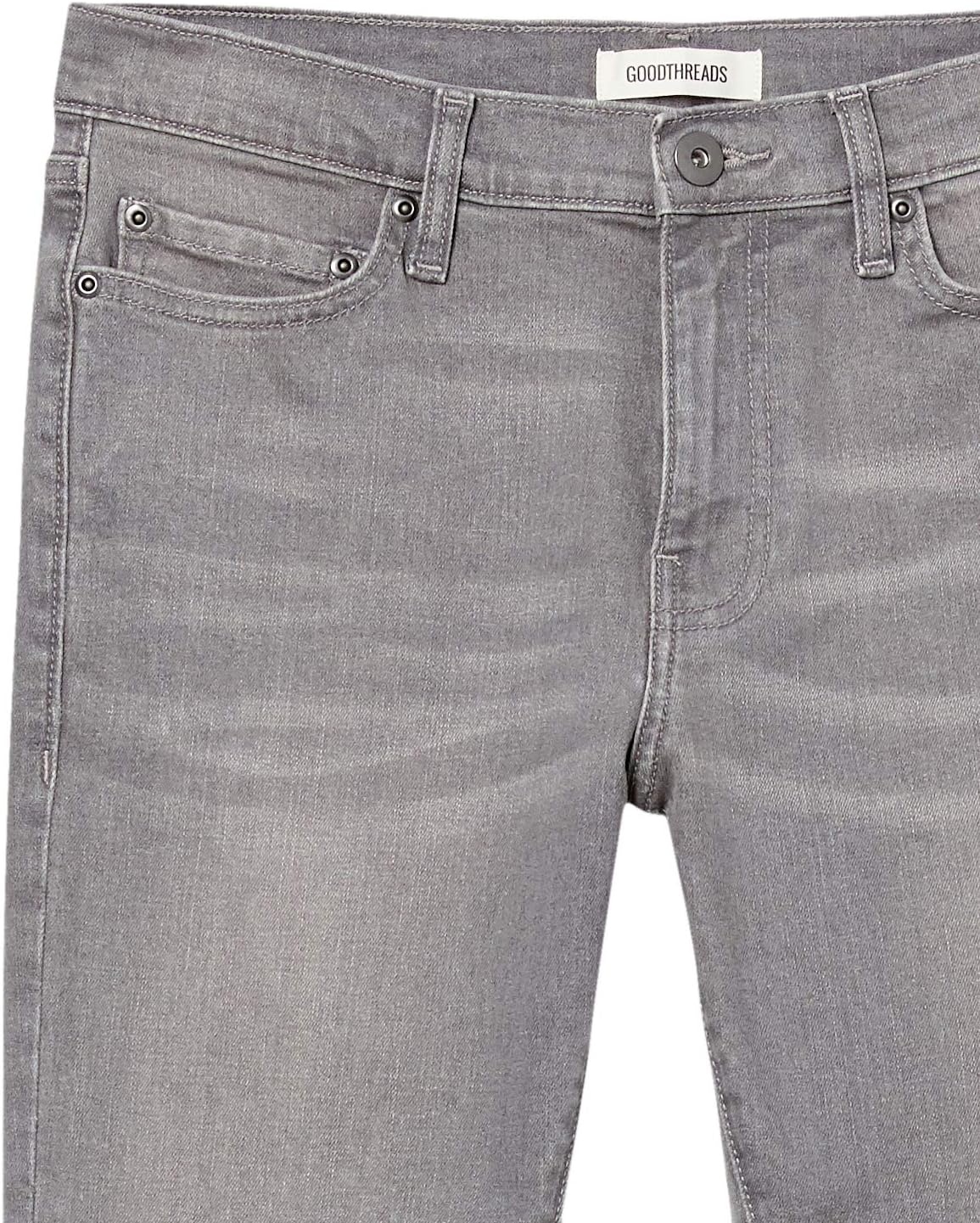 image:imageAmazon Essentials Mens SkinnyFit Comfort Stretch Denim Jeans Discontinued ColorsGrey