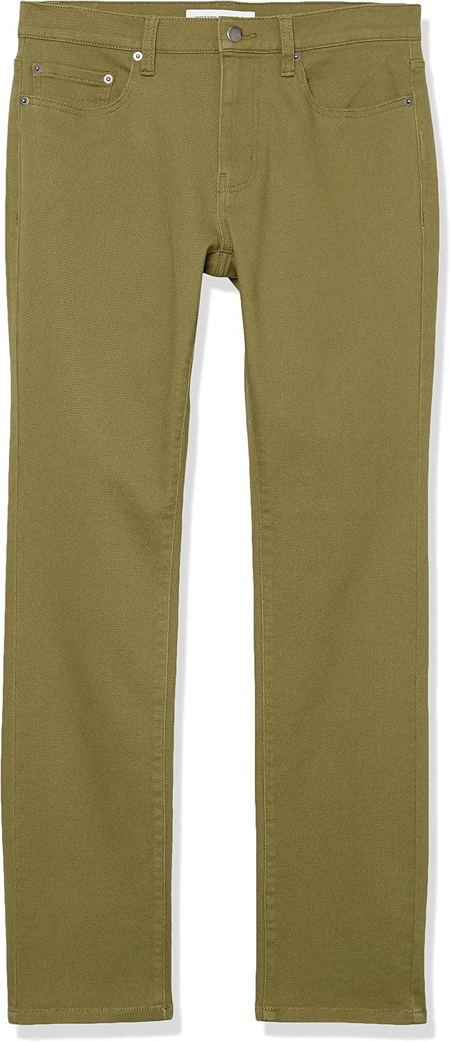 image:imageAmazon Essentials Mens SkinnyFit Stretch Jean Discontinued ColorsOlive