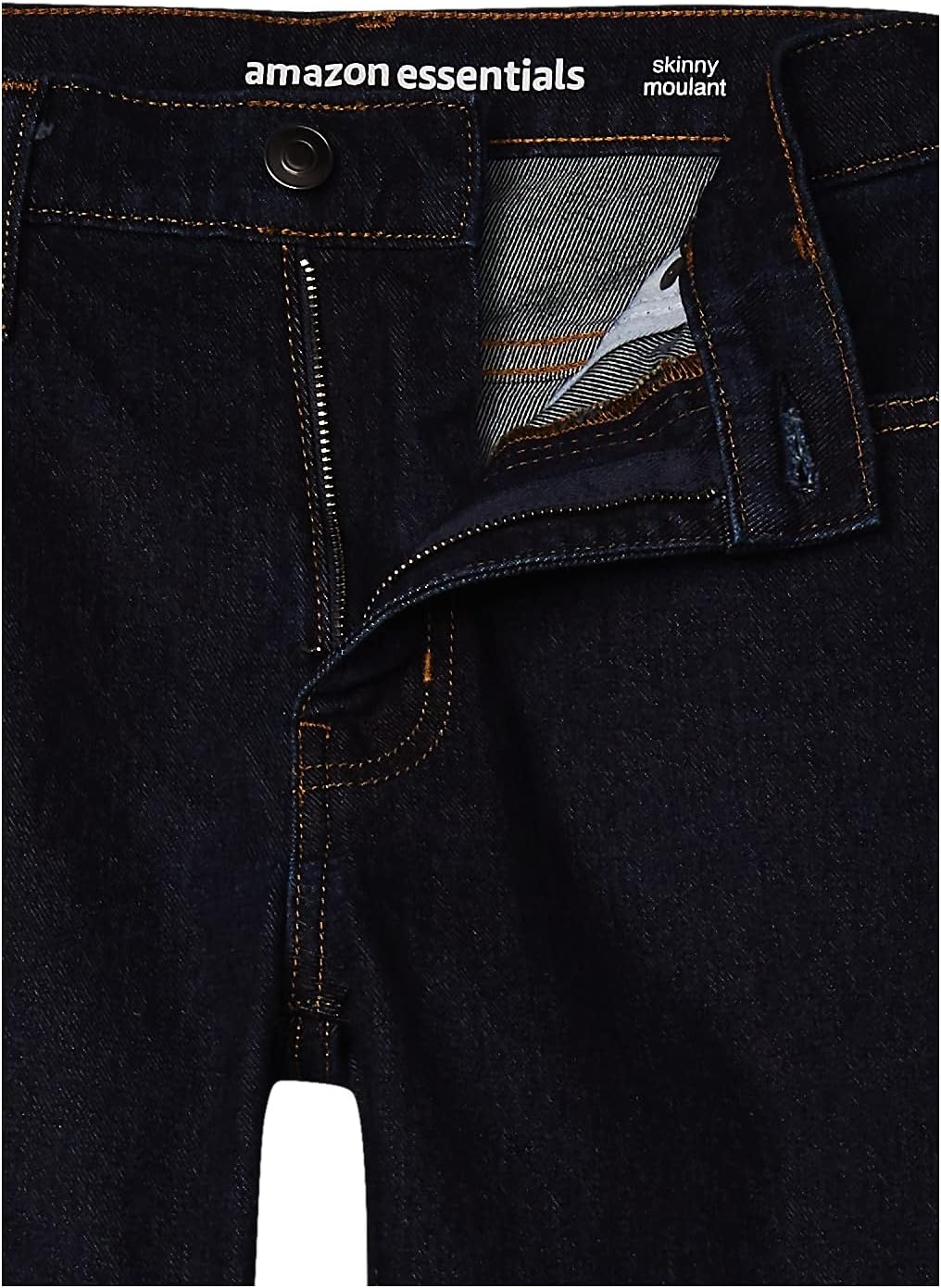 image:imageAmazon Essentials Mens SkinnyFit Stretch Jean Discontinued ColorsRinsed