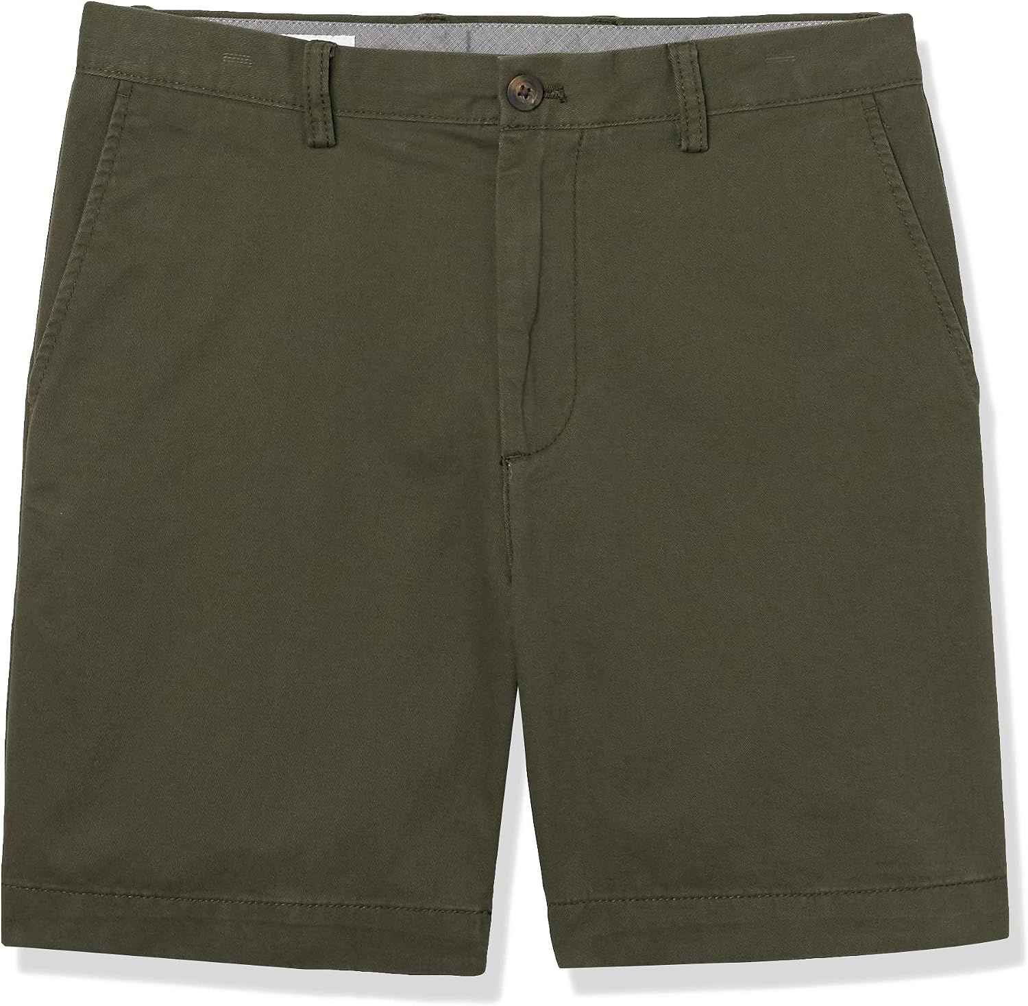 image:imageAmazon Essentials Mens SlimFit 7 Chino ShortsDark Olive