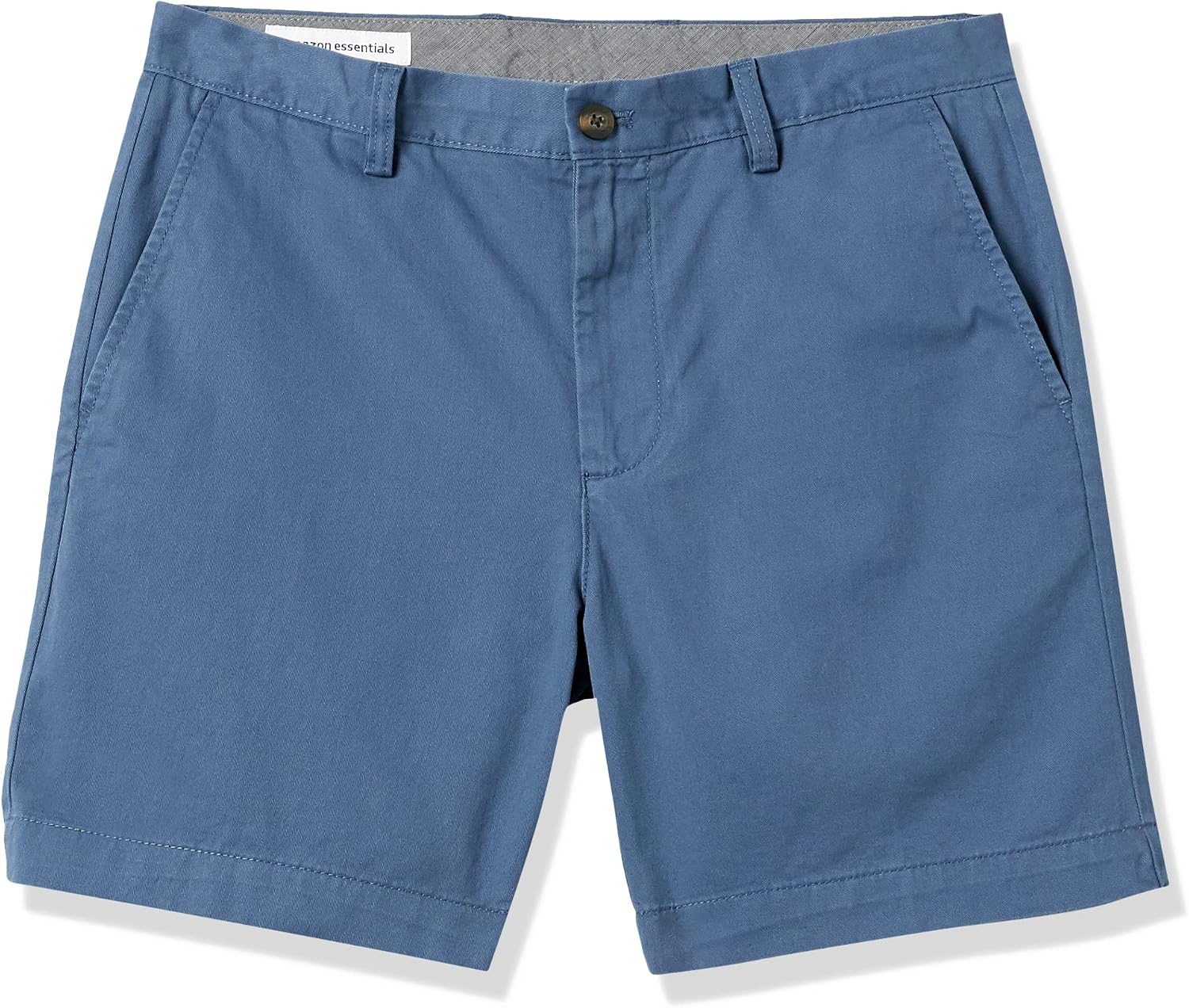 image:imageAmazon Essentials Mens SlimFit 7 Chino ShortsDeep Blue